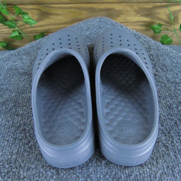 Joybees Slip-On Boys Y 3 Medium Sandal Gray Synthetic Slip On - Picture 4 of 6